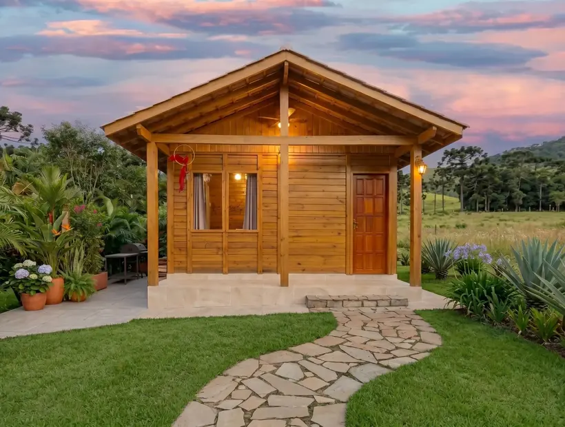 Parede de madeira, forro e acabamento: detalhes que mudam a casa
