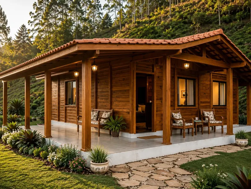 Como escolher uma casa de madeira para construir no ES