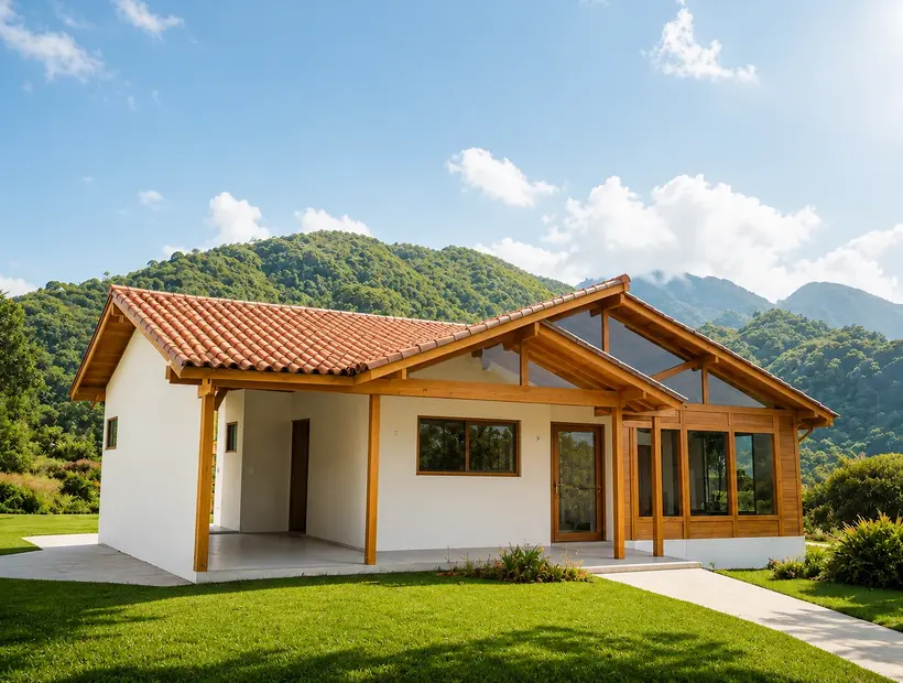 Casa de madeira para aposentadoria: conforto, acesso e simplicidade