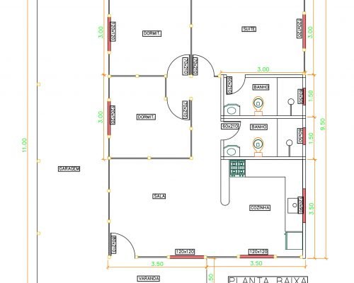 Casa de Madeira – Vila Velha-ES – 99,25 m²