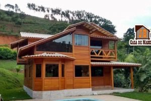 Casa de Madeira – Iúna-ES - 136 m²